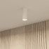 DK2051-WH Накладной светильник, IP 20, 15 Вт, GU10, белый, алюминий