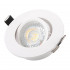 DK3020-WH Встраиваемый светильник, IP 20, 10 Вт, GU5.3, LED, белый, пластик