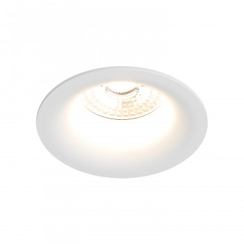 DK3024-WH Встраиваемый светильник, IP 20, 10 Вт, GU5.3, LED, белый, пластик