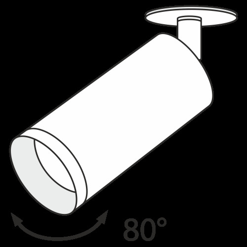 Потолочный светильник Technical C018CL-01W