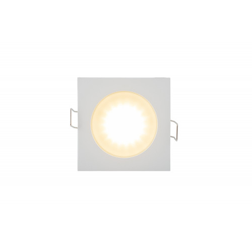 DK3014-WH Встраиваемый светильник влагозащ., IP 44, 50 Вт, GU10, белый, алюминий