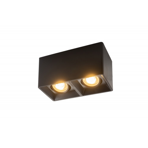 DK3035-BK Светильник накладной IP 20, 10 Вт, GU5.3, LED, черный, пластик