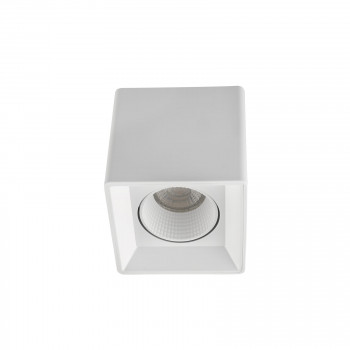 DK3080-WH Светильник накладной IP 20, 10 Вт, GU5.3, LED, белый/белый, пластик
