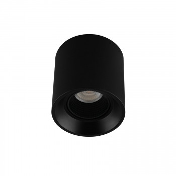 DK3090-BK Светильник накладной IP 20, 10 Вт, GU5.3, LED, черный/черный, пластик