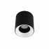 DK3090-BW+BK Светильник накладной IP 20, 10 Вт, GU5.3, LED, черно-белый/черный, пластик