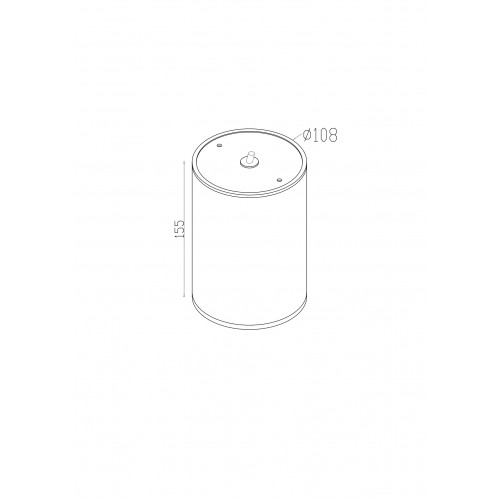 Потолочный светильник Outdoor O306CL-L12GF