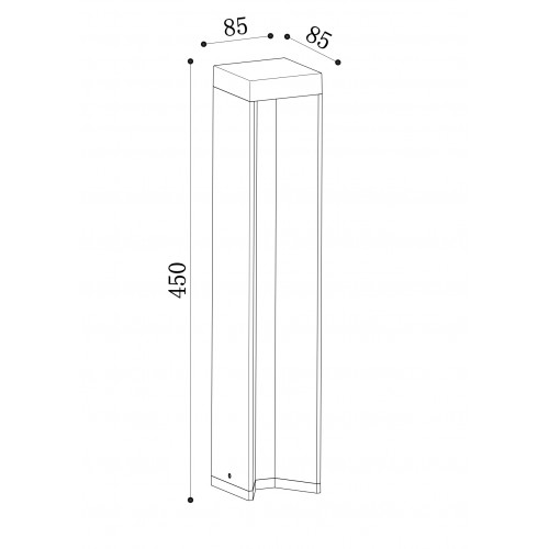 Ландшафтный светильник Outdoor O596FL-L9B4K