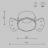 Встраиваемый светильник Technical DL051-01-GU10-RD-WB