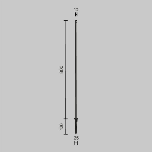 Ландшафтный светильник Outdoor O441FL-L1GF3K1