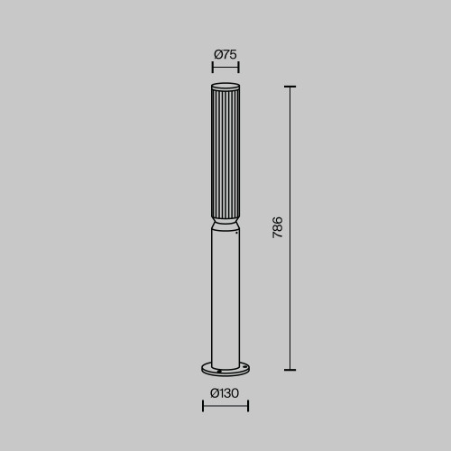 Ландшафтный светильник Outdoor O593FL-L12GF3K