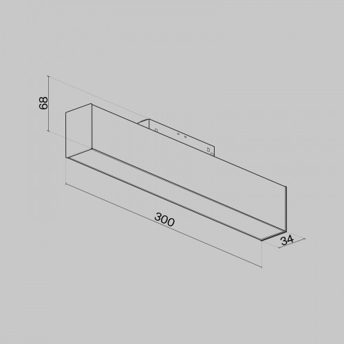 Трековый светильник Technical TR012-2-12W3K-W