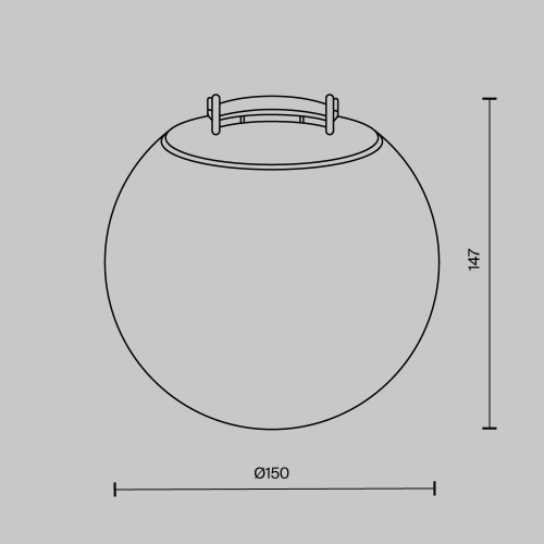 Подвесной светильник Technical TR125B-10W3K-B