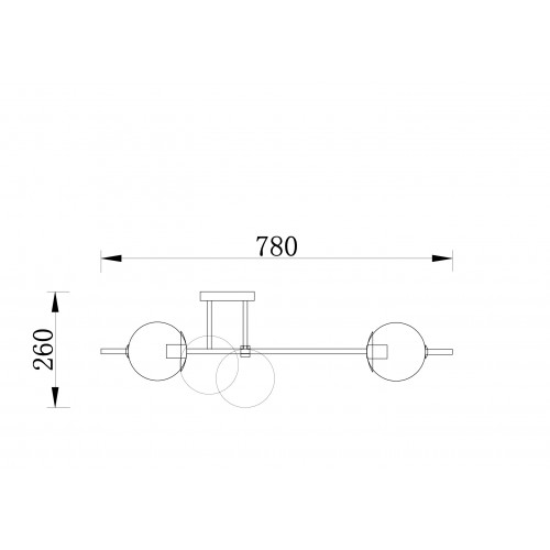 Потолочный светильник Freya FR5205PL-06BS