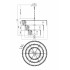 Подвесной светильник Maytoni MOD043PL-18CH