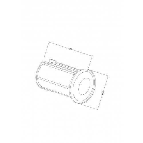 Встраиваемый светильник Outdoor O044DL-L1S3K3