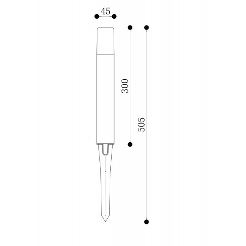 Ландшафтный светильник Outdoor O416FL-L3GR3K1