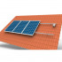 Комплект для крепления 2-х солнечных батарей на крыше